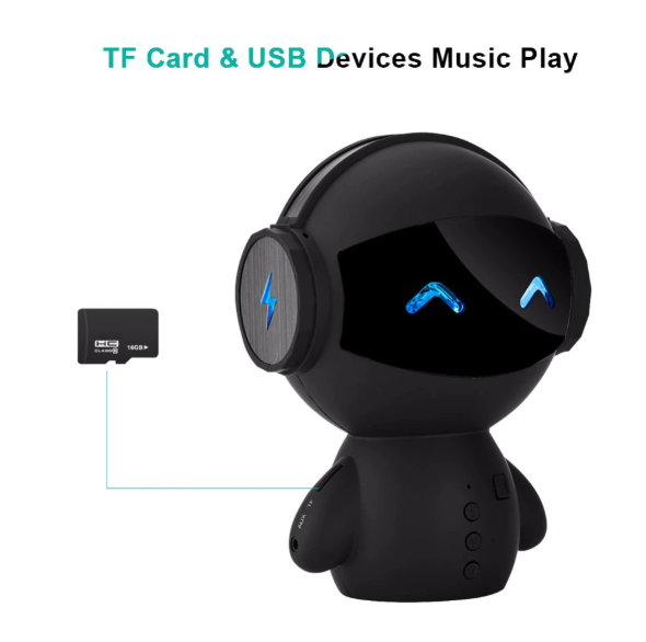Bluetooth-högtalare stöder TF-kort MP3-uppspelning